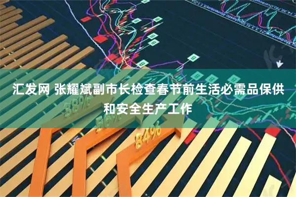 汇发网 张耀斌副市长检查春节前生活必需品保供和安全生产工作