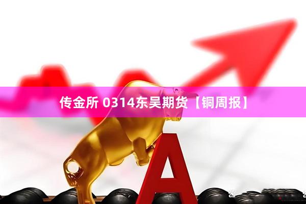 传金所 0314东吴期货【铜周报】