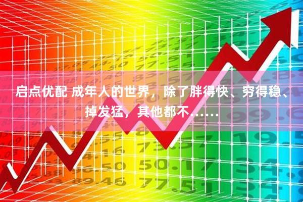 启点优配 成年人的世界，除了胖得快、穷得稳、掉发猛，其他都不……