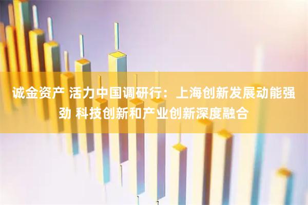 诚金资产 活力中国调研行：上海创新发展动能强劲 科技创新和产业创新深度融合