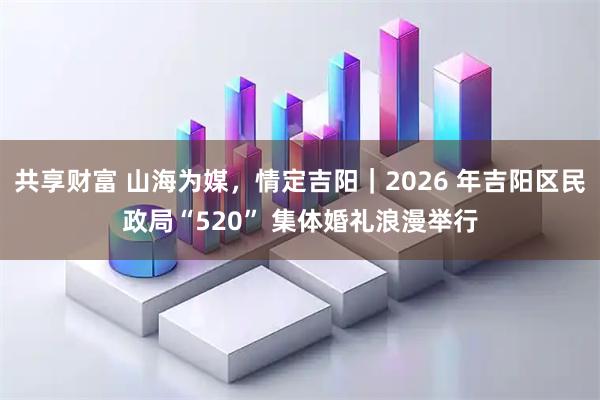 共享财富 山海为媒，情定吉阳｜2026 年吉阳区民政局“520” 集体婚礼浪漫举行