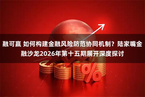 融可赢 如何构建金融风险防范协同机制？陆家嘴金融沙龙2026年第十五期展开深度探讨