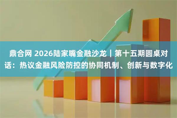 鼎合网 2026陆家嘴金融沙龙｜第十五期圆桌对话：热议金融风险防控的协同机制、创新与数字化